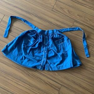 Vintage French “À l’heure Anglaise” girls skirt